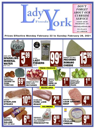 Lady York Foods Flyer February 22 to 28