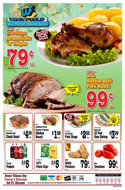 Wayfield Foods Weekly Ad Flyer February 22 to March 7, 2021