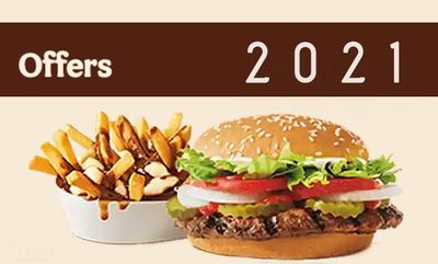 OFFERS 2021 at Burger King