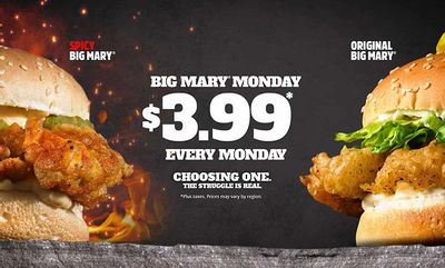 BIG MARY OPTIONS at Mary Brown's