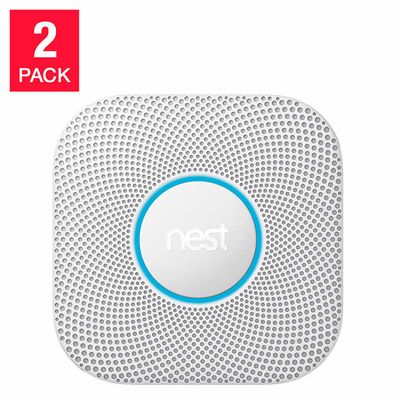 Google Nest Protect Battery-operated Smoke and Carbon Monoxide Alarm, 2-pack On Sale for $239.99 at Costco Canada