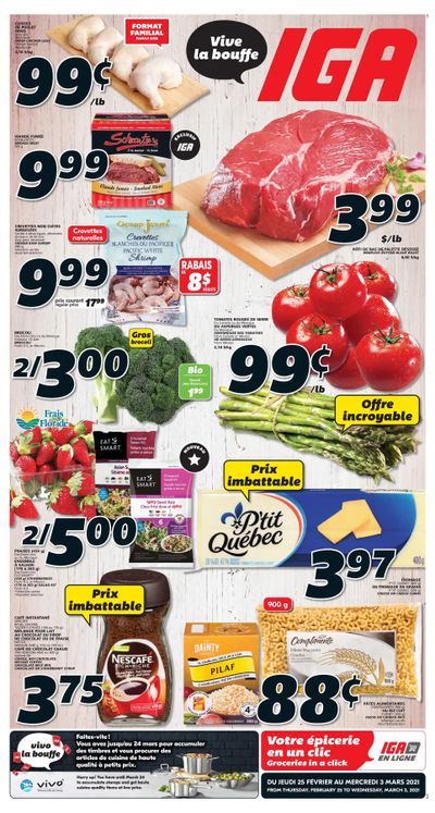 IGA (QC) Flyer February 25 to March 3