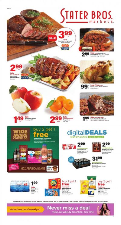 Stater Bros. Weekly Ad Flyer February 24 to March 2