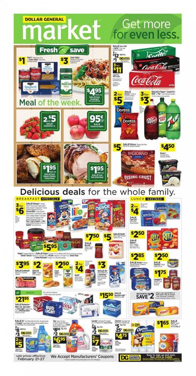 Dollar General (OK) Weekly Ad Flyer February 21 to February 27