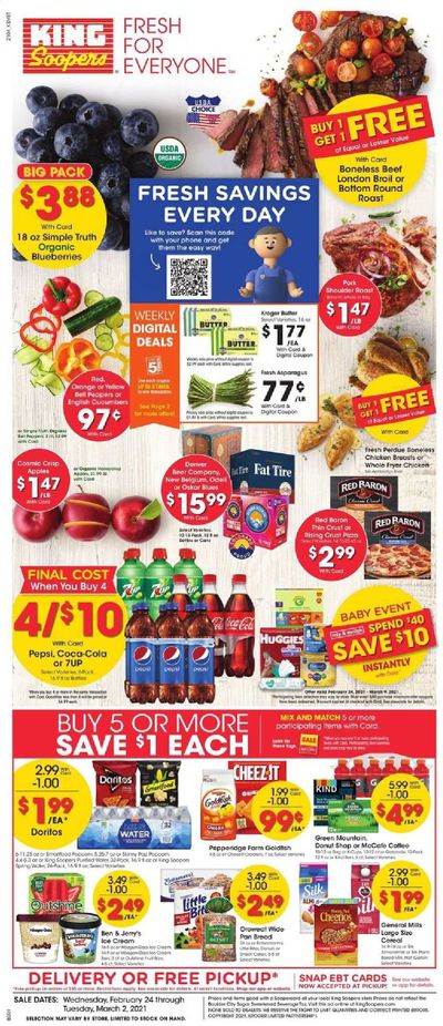 King Soopers (CO) Weekly Ad Flyer February 24 to March 2