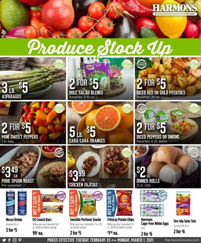 Harmons Weekly Ad Flyer February 23 to March 1
