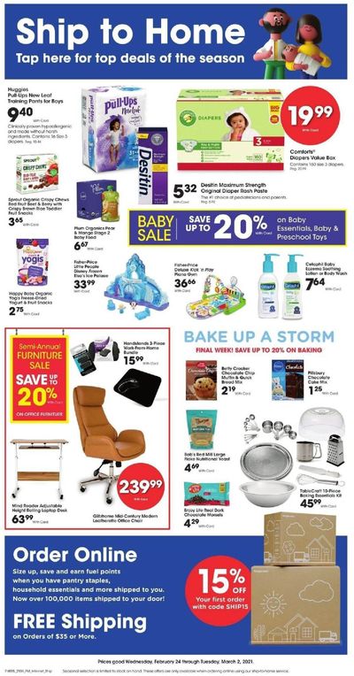 QFC Weekly Ad Flyer February 24 to March 2