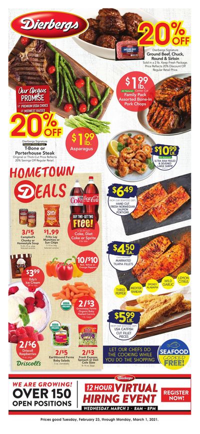 Dierbergs Markets Weekly Ad Flyer February 23 to March 1, 2021