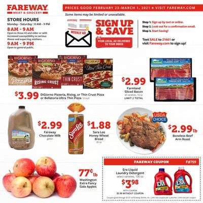 Fareway (IA, IL, MN, MO, NE, SD) Weekly Ad Flyer February 23 to March 1