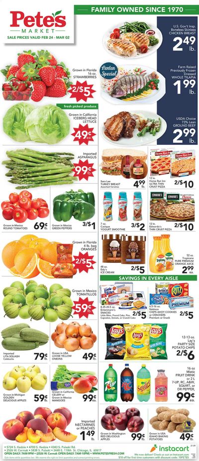 Pete's Fresh Market (IL) Weekly Ad Flyer February 24 to March 2
