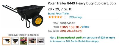 Amazon Canada Deals: Save 60% on Heavy Duty Cub Cart + 44% on 3 Trays Desktop Organizer + 49% on Soft Weighted Blanket + More Offers