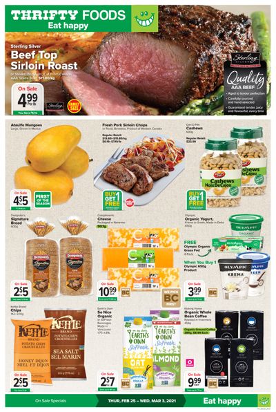 Thrifty Foods Flyer February 25 to March 3