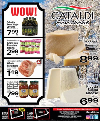 Cataldi Fresh Market Flyer February 24 to March 2