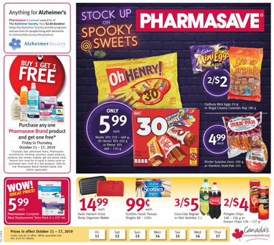 Pharmasave (SK & MB) Flyer October 11 to 17
