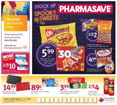 Pharmasave (BC) Flyer October 11 to 17