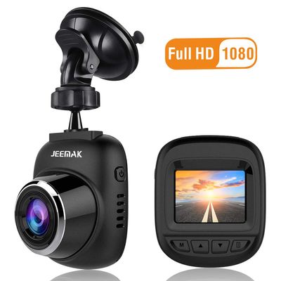 JEEMAK Mini Dash Cam 1080P Car Dashboard Camera Wide Angle Driving Recorder 12MP Loop Recording, Motion Detection, WDR and G-Sensor On Sale for $29.99 ( Save $27.00 ) at Amazon Canada
