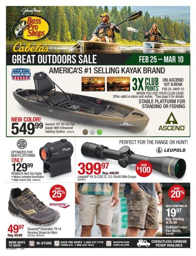 Cabela's Weekly Ad Flyer February 25 to March 10