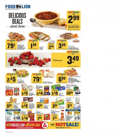 Food Lion Weekly Ad Flyer February 24 to March 2