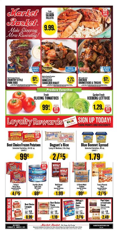 Market Basket (LA, TX) Weekly Ad Flyer February 24 to March 2