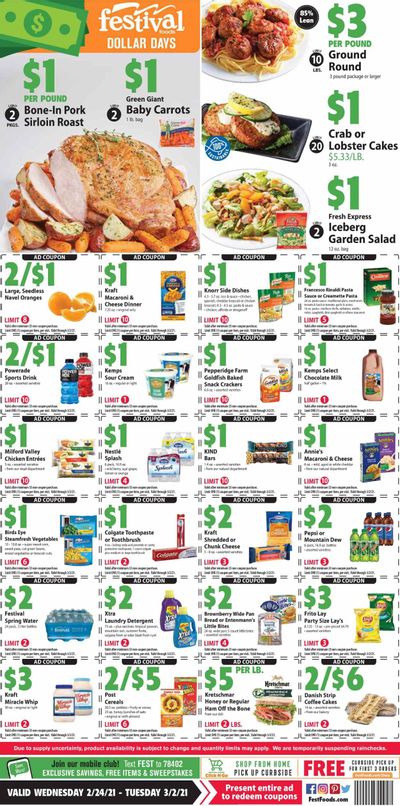 Festival Foods Weekly Ad Flyer February 24 to March 2