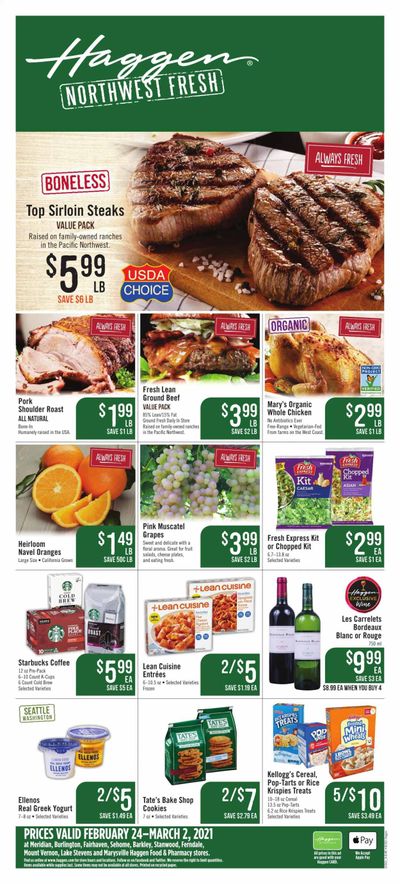 Haggen Weekly Ad Flyer February 24 to March 2