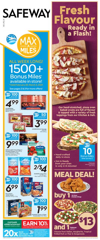 Safeway (SK & MB) Flyer February 25 to March 3