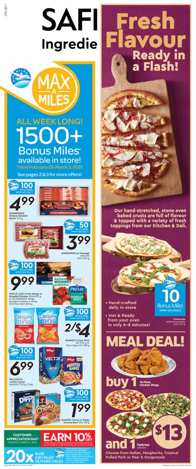 Safeway (BC) Flyer February 25 to March 3