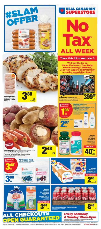 Real Canadian Superstore (ON) Flyer February 25 to March 3