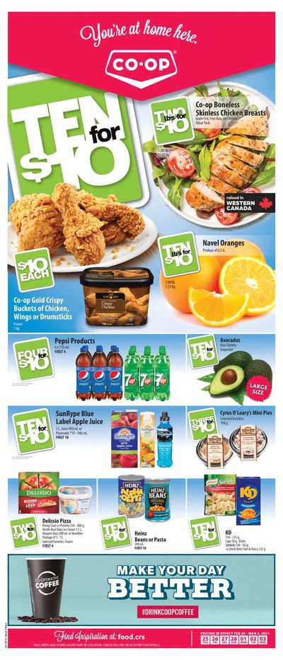 Co-op (West) Food Store Flyer February 25 to March 3