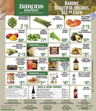 Barons Market Weekly Ad Flyer February 24 to March 2, 2021