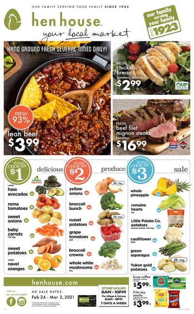 Hen House Weekly Ad Flyer February 24 to March 2, 2021