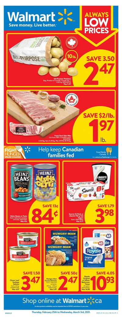 Walmart (Atlantic) Flyer February 25 to March 3
