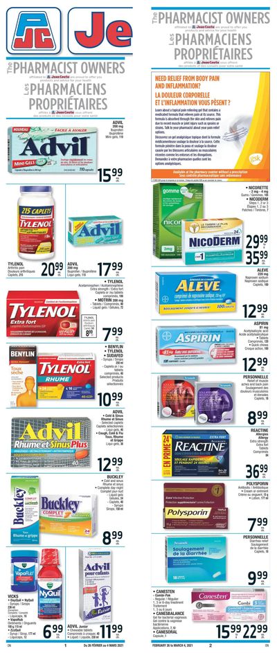 Jean Coutu (ON) Flyer February 26 to March 4