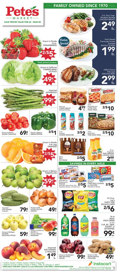Pete's Fresh Market Weekly Ad Flyer February 24 to March 2, 2021