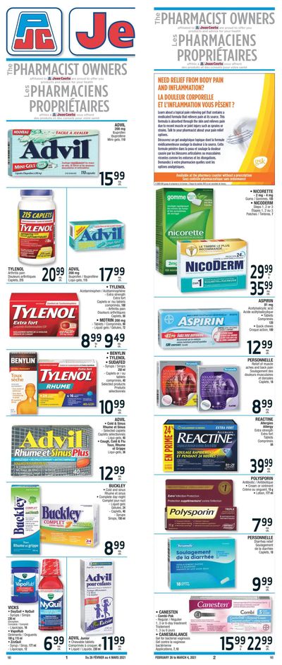 Jean Coutu (NB) Flyer February 26 to March 4