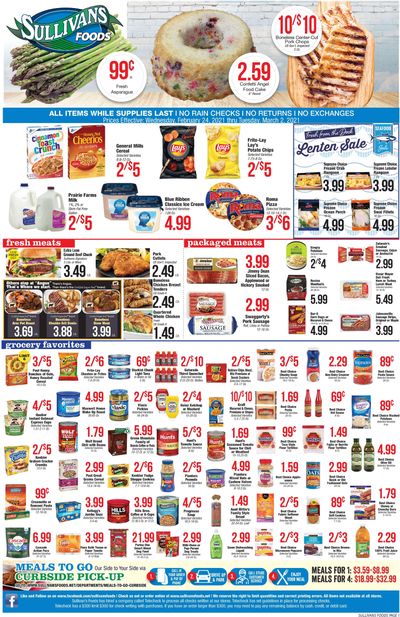 Sullivan's Foods Weekly Ad Flyer February 24 to March 2, 2021