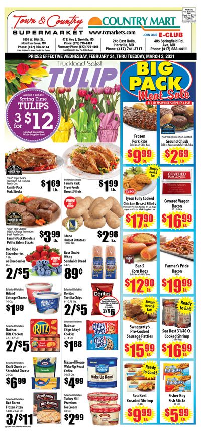 Town & Country Supermarket Weekly Ad Flyer February 24 to March 2, 2021