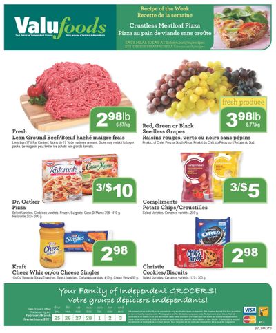 Valufoods Flyer February 25 to March 3