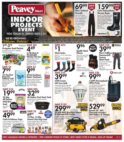 Peavey Mart Flyer February 26 to March 4