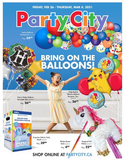 Party City Flyer February 26 to March 4