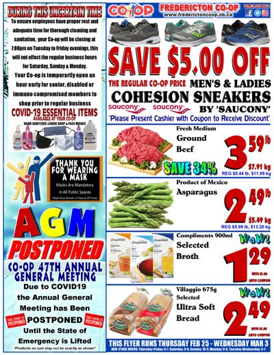 Fredericton Co-op Flyer February 25 to March 3