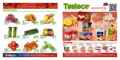 Tasteco Supermarket Flyer February 26 to March 4