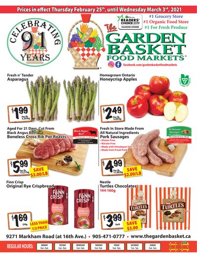 The Garden Basket Flyer February 25 to March 3