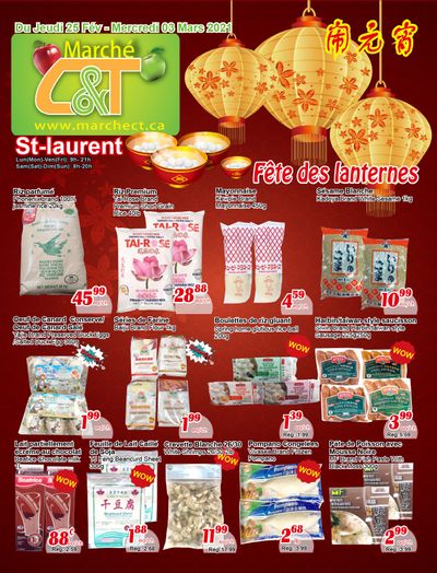 Marche C&T (St. Laurent) Flyer February 25 to March 3