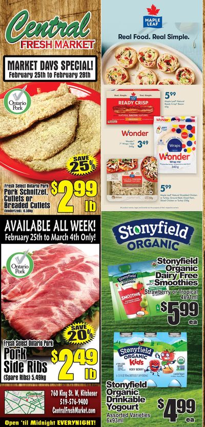 Central Fresh Market Flyer February 25 to March 4