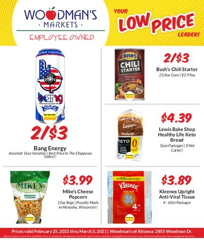 Woodman's Market (WI) Weekly Ad Flyer February 25 to March 3, 2021