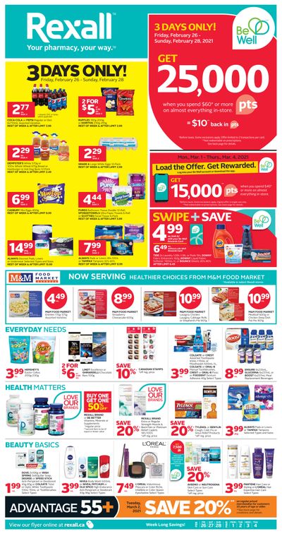 Rexall (West) Flyer February 26 to March 4