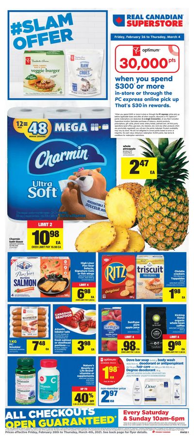 Real Canadian Superstore (West) Flyer February 26 to March 4