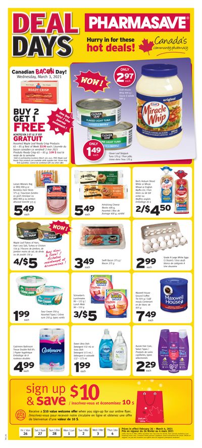Pharmasave (NB) Flyer February 26 to March 4