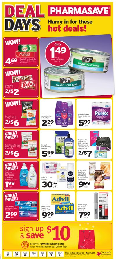 Pharmasave (West) Flyer February 26 to March 4